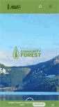 Mobile Screenshot of prcommunityforest.ca